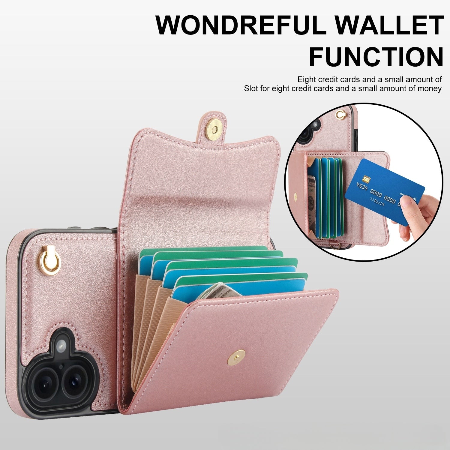 iPhone 17 Series Wallet Style Case - lifestyle