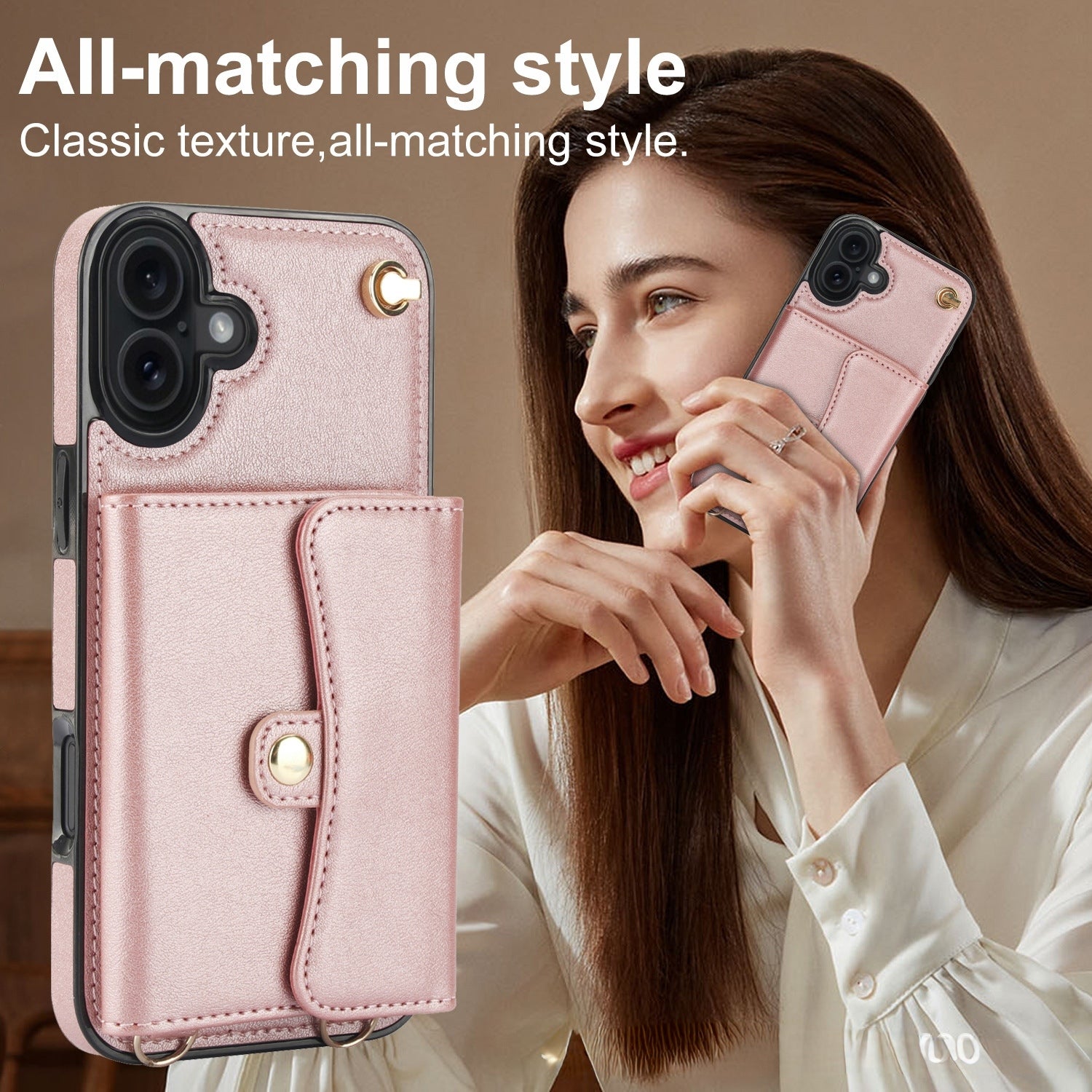 iPhone 17 Series Wallet Style Case - case features