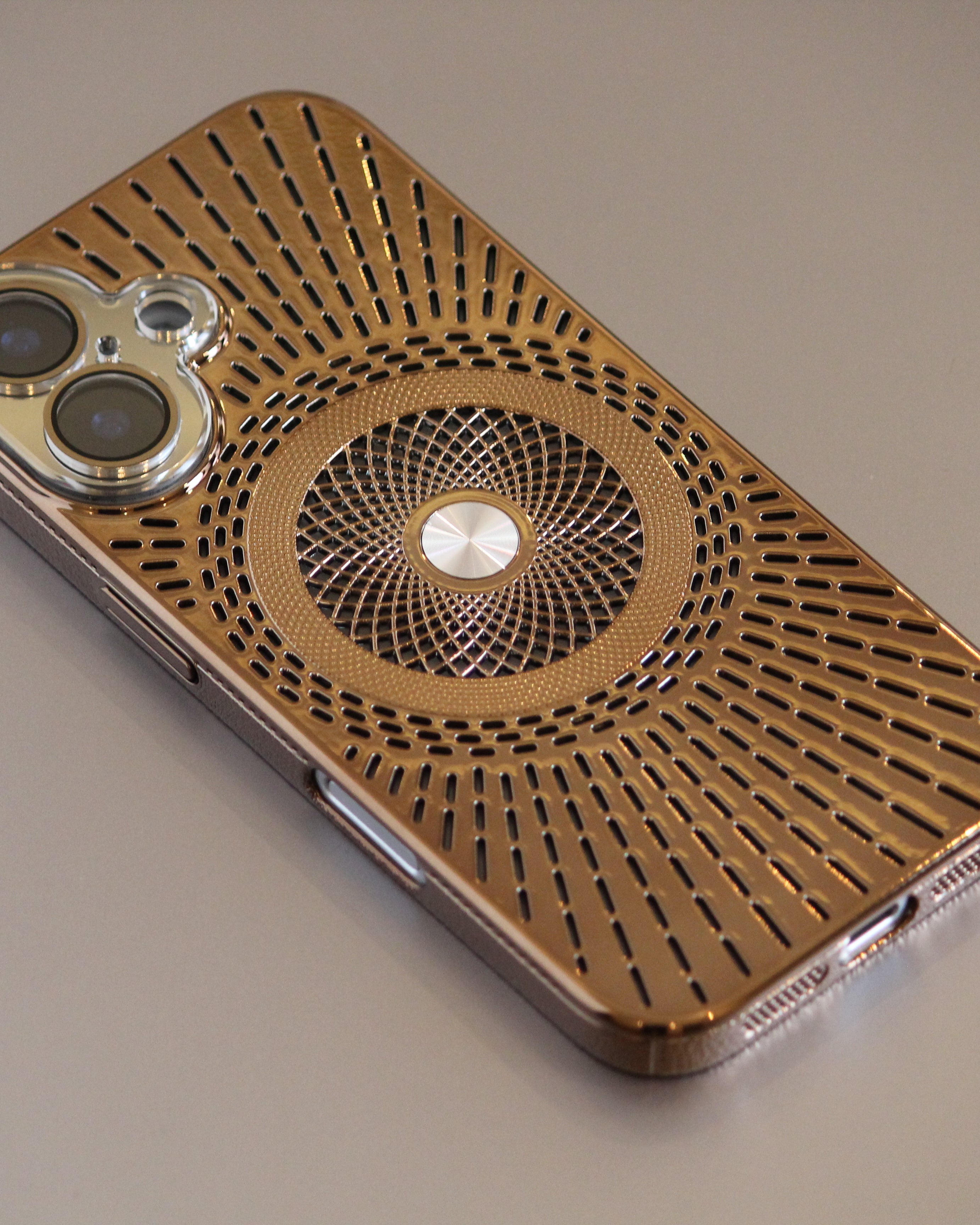 iPhone 16 Series Royal Copper Electroplated Protection Cover - colour options