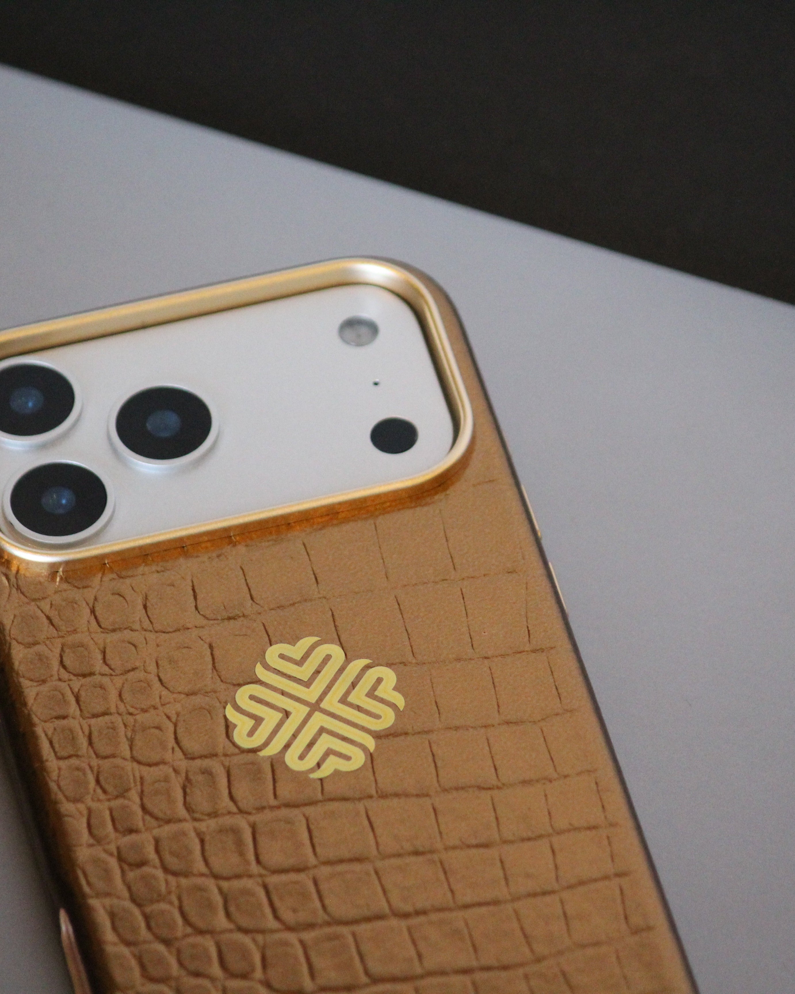 Cosmic Copper | MagSafe Premium Leather Luxury iPhone Cover iPhone cover – JustAndBest India