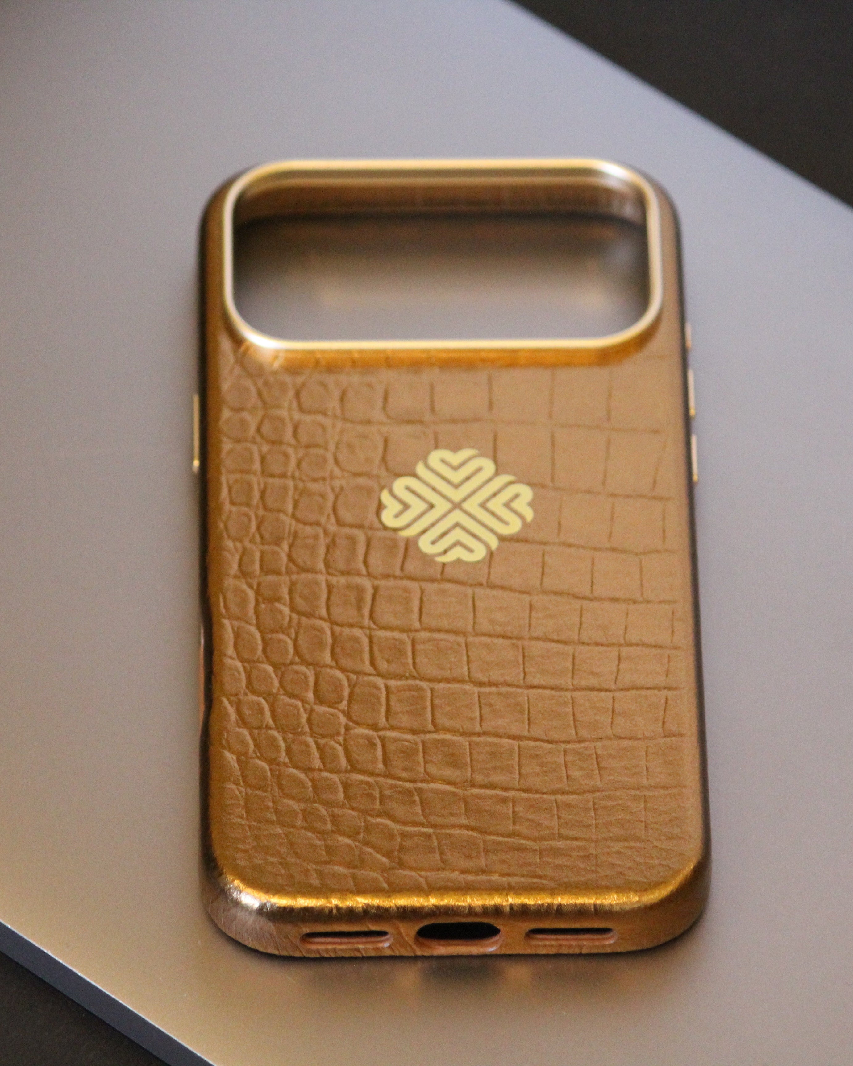 Cosmic Copper | MagSafe Premium Leather Luxury iPhone Cover iPhone cover – JustAndBest India