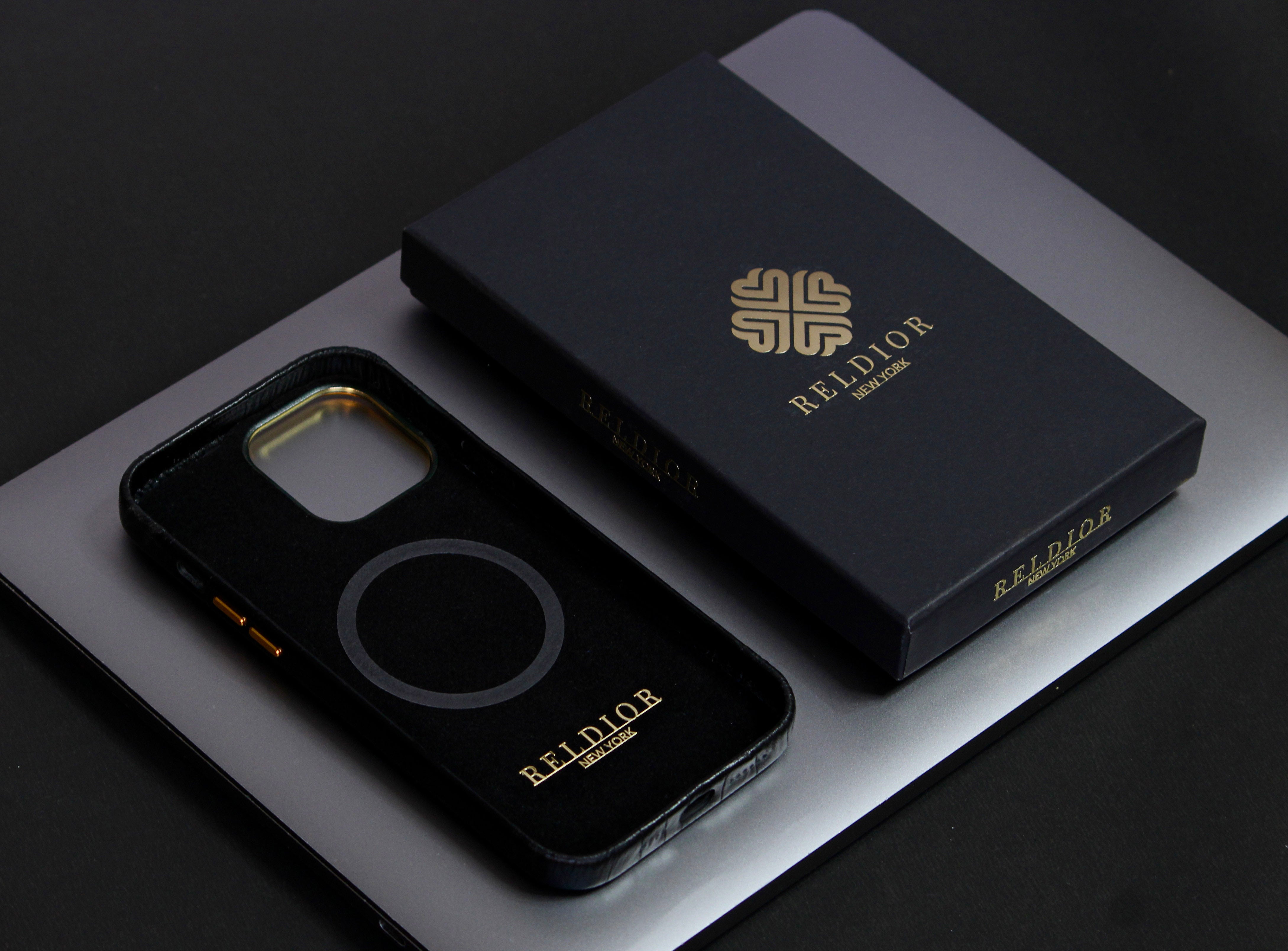 MagSafe Leather iPhone Case