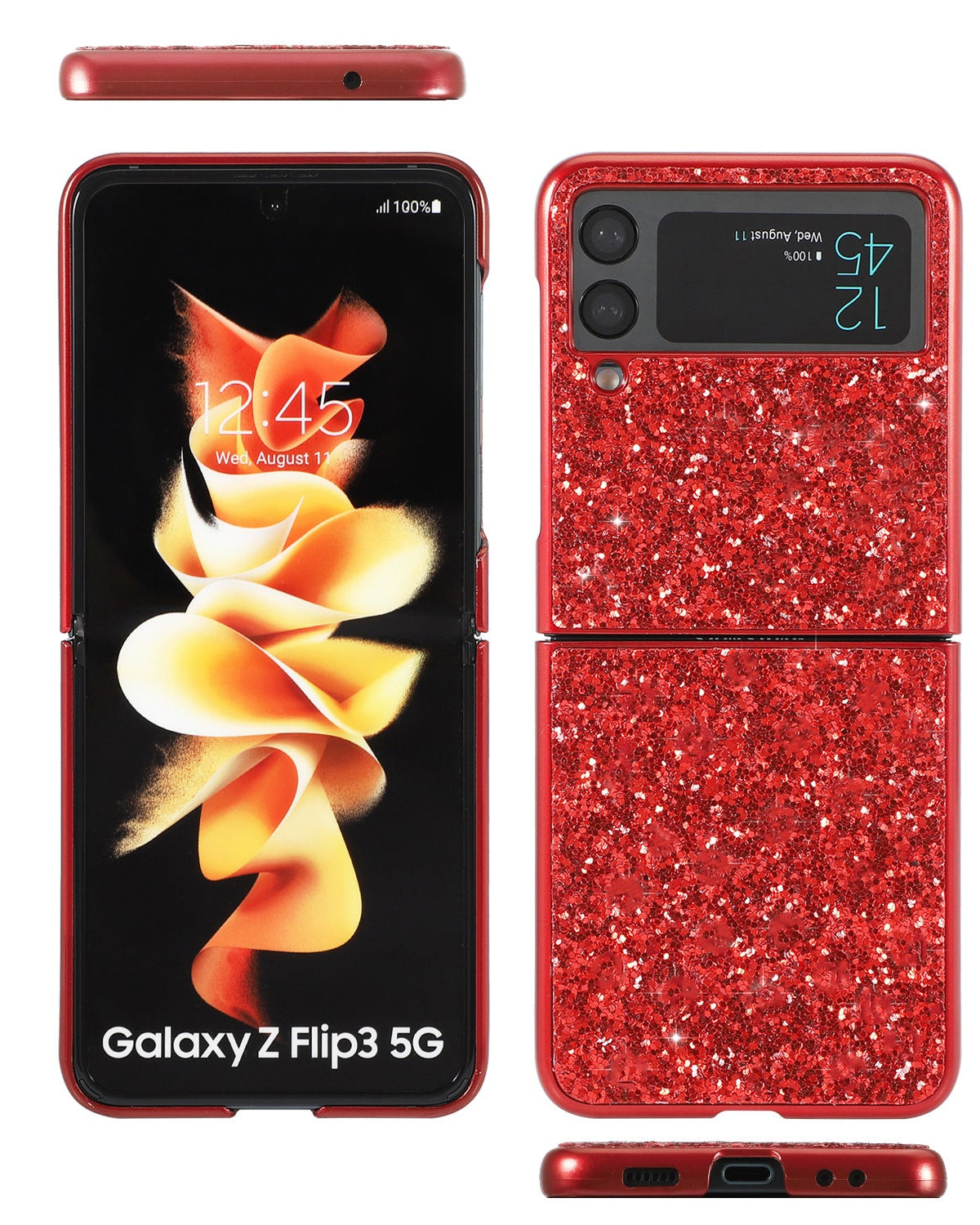 Bling Glitter Cover for Samsung Z Flip 4