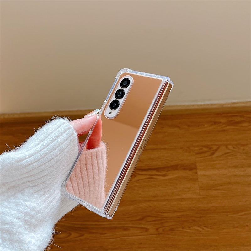 Rose Gold Mirror Shockproof Cover iPhone cover – JustAndBest India