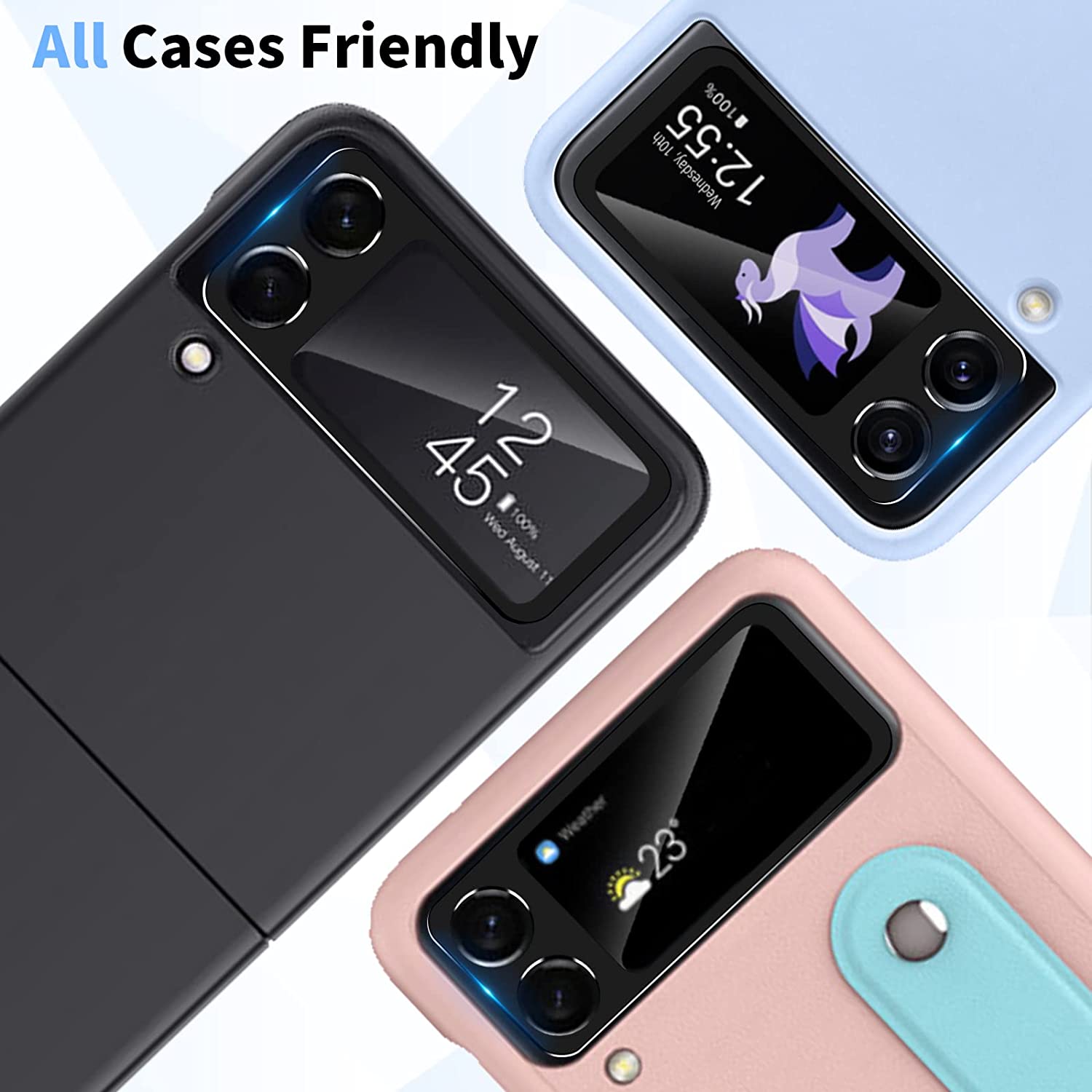 9H Hardness Premium Tempered Glass (Pack of 2 Glasses) – phone accessory by JustAndBest India