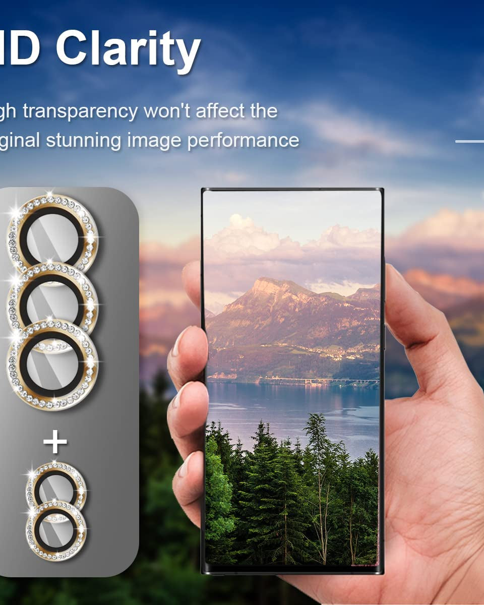 Diamond Stones Camera Lens Protector – phone accessory by JustAndBest India