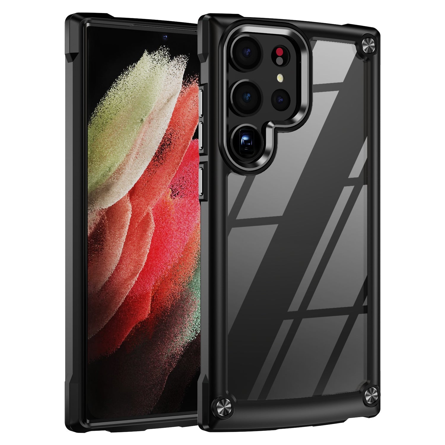 Premium Shockproof Armour Transparent Cover iPhone cover – JustAndBest India
