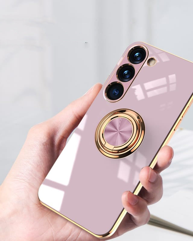 Gold Electroplated Ring Holder Cover – phone accessory by JustAndBest India