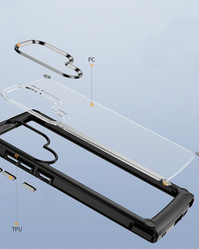 Premium Shockproof Armour Transparent Cover iPhone cover – JustAndBest India