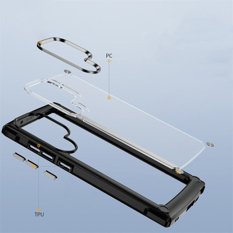Premium Shockproof Armour Transparent Cover iPhone cover – JustAndBest India