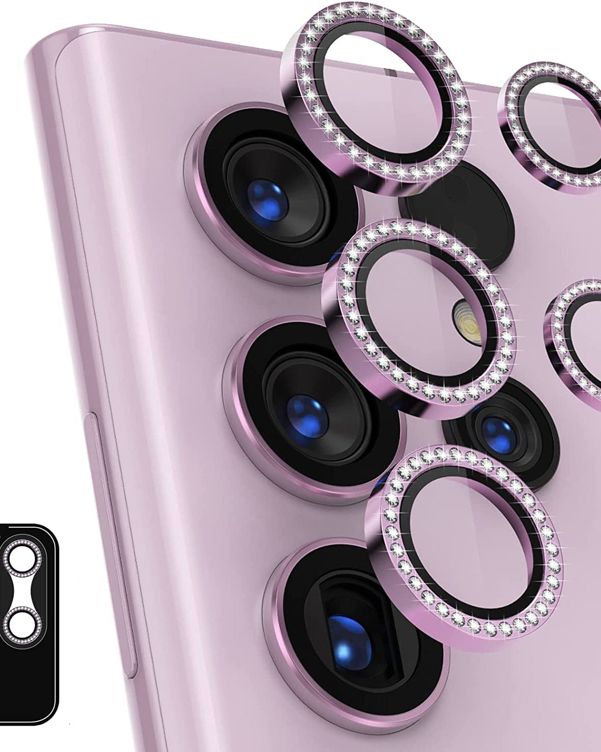 Diamond Stones Camera Lens Protector – phone accessory by JustAndBest India