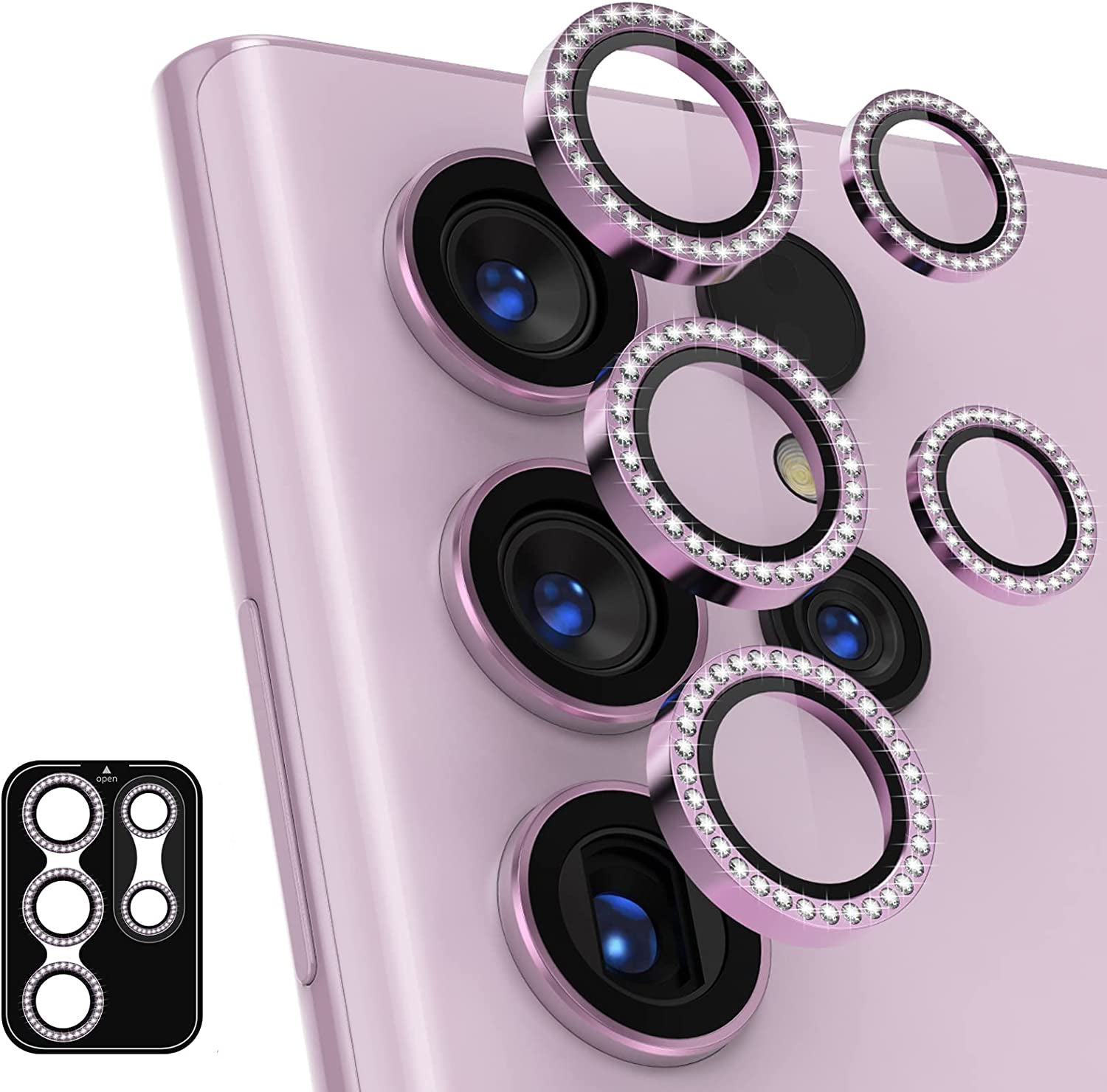 Diamond Stones Camera Lens Protector – phone accessory by JustAndBest India