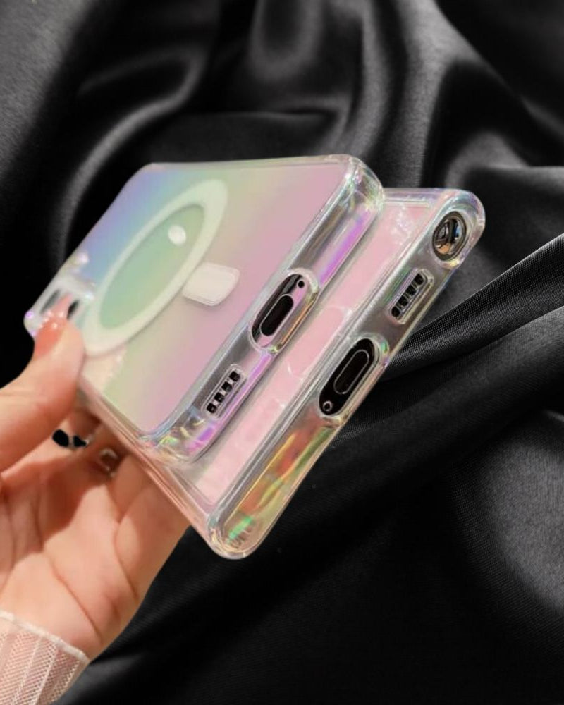 Aurora Light Effect Shiny Premium Cover iPhone cover – JustAndBest India