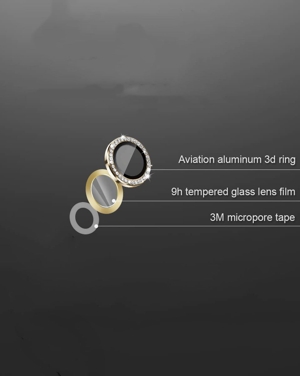 Diamond Stones Camera Lens Protector – phone accessory by JustAndBest India