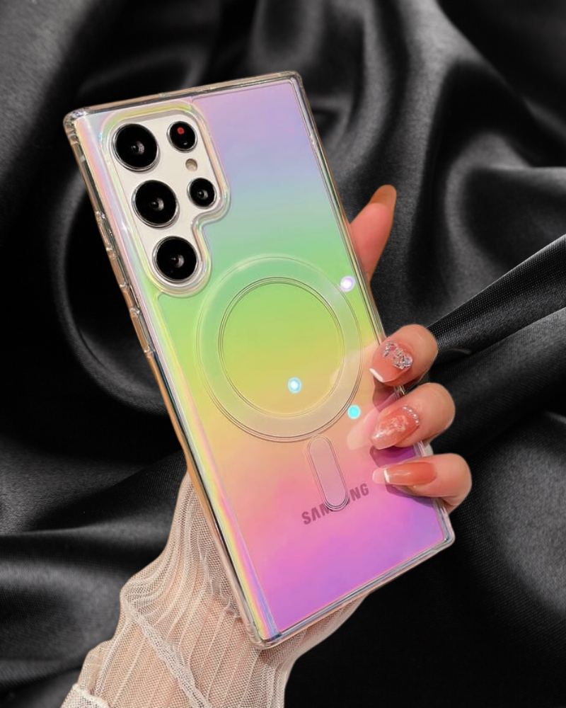 Aurora Light Effect Shiny Premium Cover iPhone cover – JustAndBest India