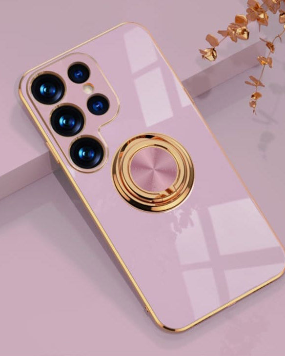Gold Electroplated Ring Holder Cover – phone accessory by JustAndBest India