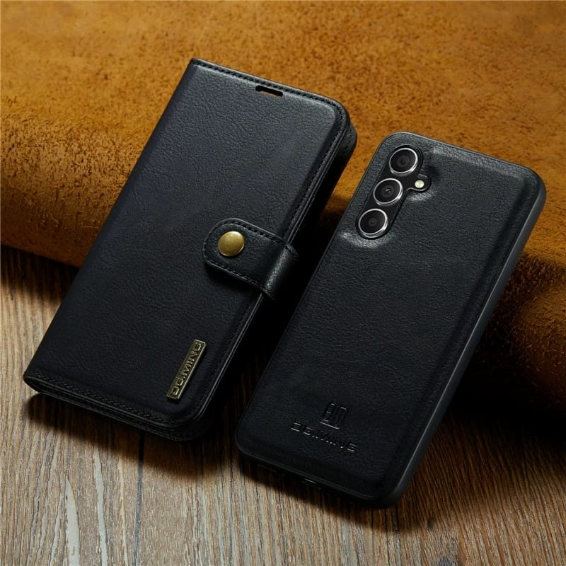 Samsung Galaxy S25 Series Two-In-One Wallet Style Leather Flip Cover - phone case