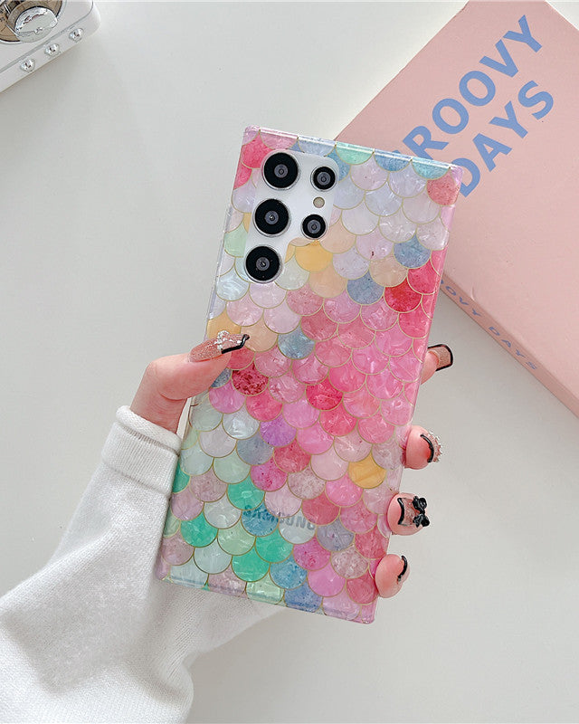 Samsung Galaxy S25 Mermaid Pattern Glossy Cover | Designer Case