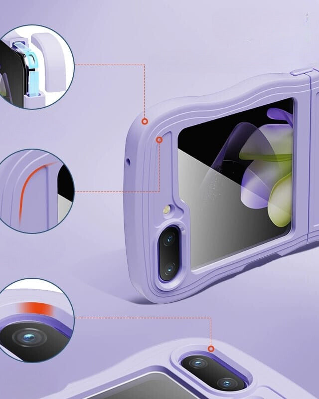 silicon z flip cover