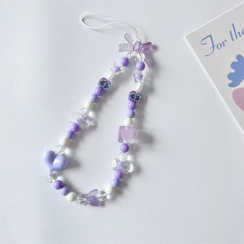 Butterflies n Bowknots Phone Charm - slim profile