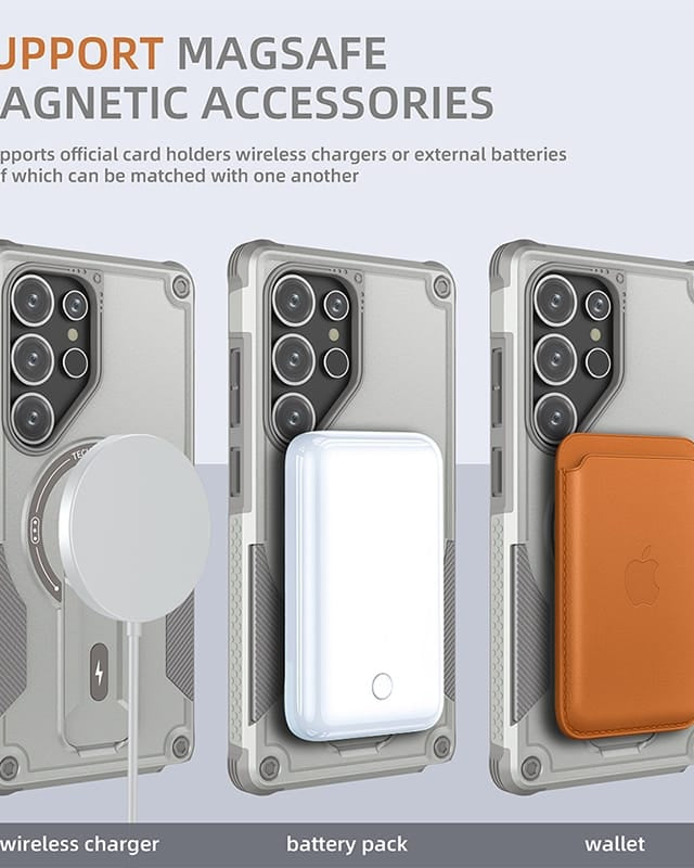 Armoured Dual Layer Kickstand Cover – phone accessory by JustAndBest India