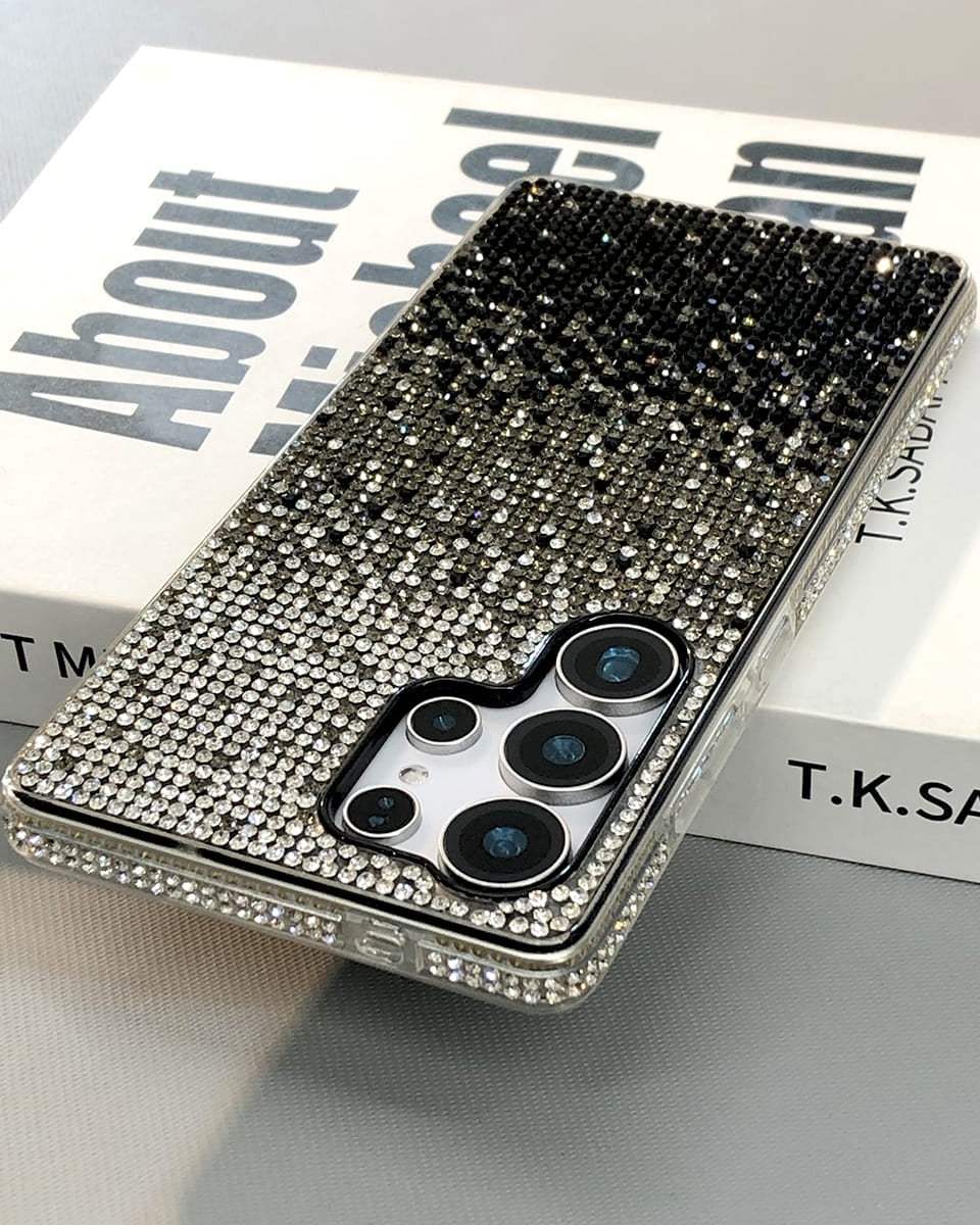 Samsung Galaxy S25 Series Bling Gradient Rhinestones Cover - colour options
