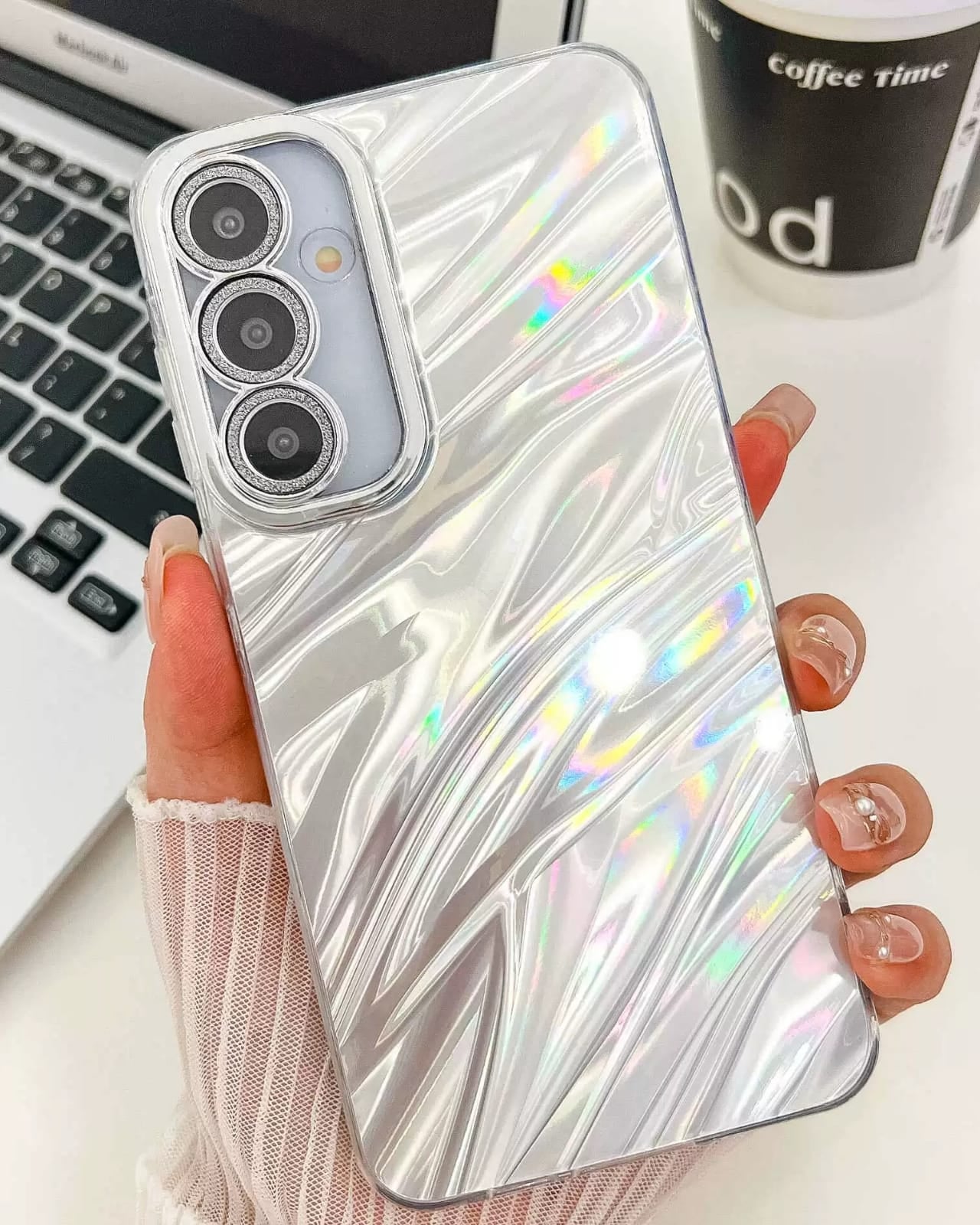 Samsung Galaxy A36 Zazzy 3D Shining Effect Cover | Designer Case