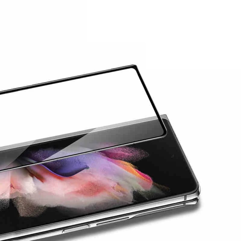 Samsung Galaxy Z Fold 3 9H Hardness Tempered Glass - lifestyle