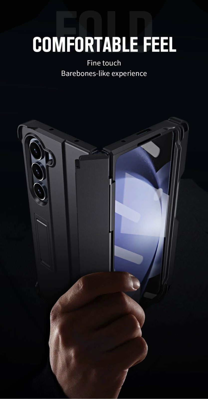 Samsung Galaxy Z Fold 3 Cover (with Stylus) - case features