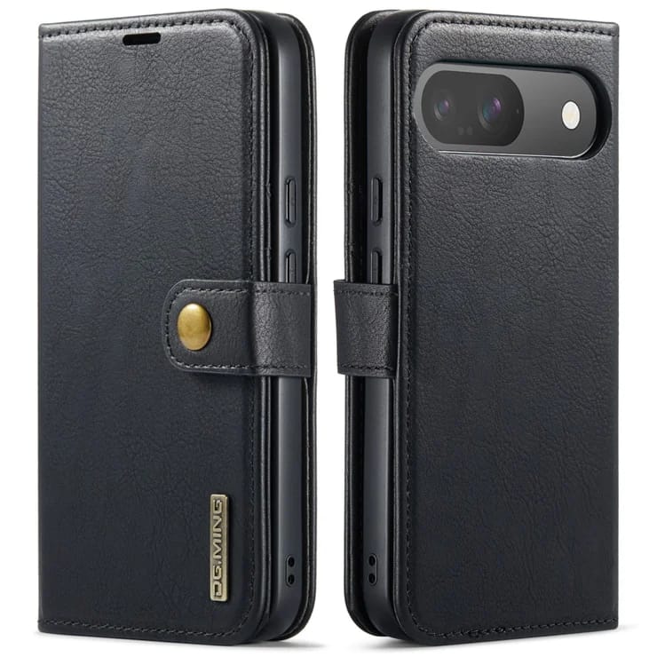 Google Pixel 9 Two In One Wallet Style Leather Flip Cover - colour options