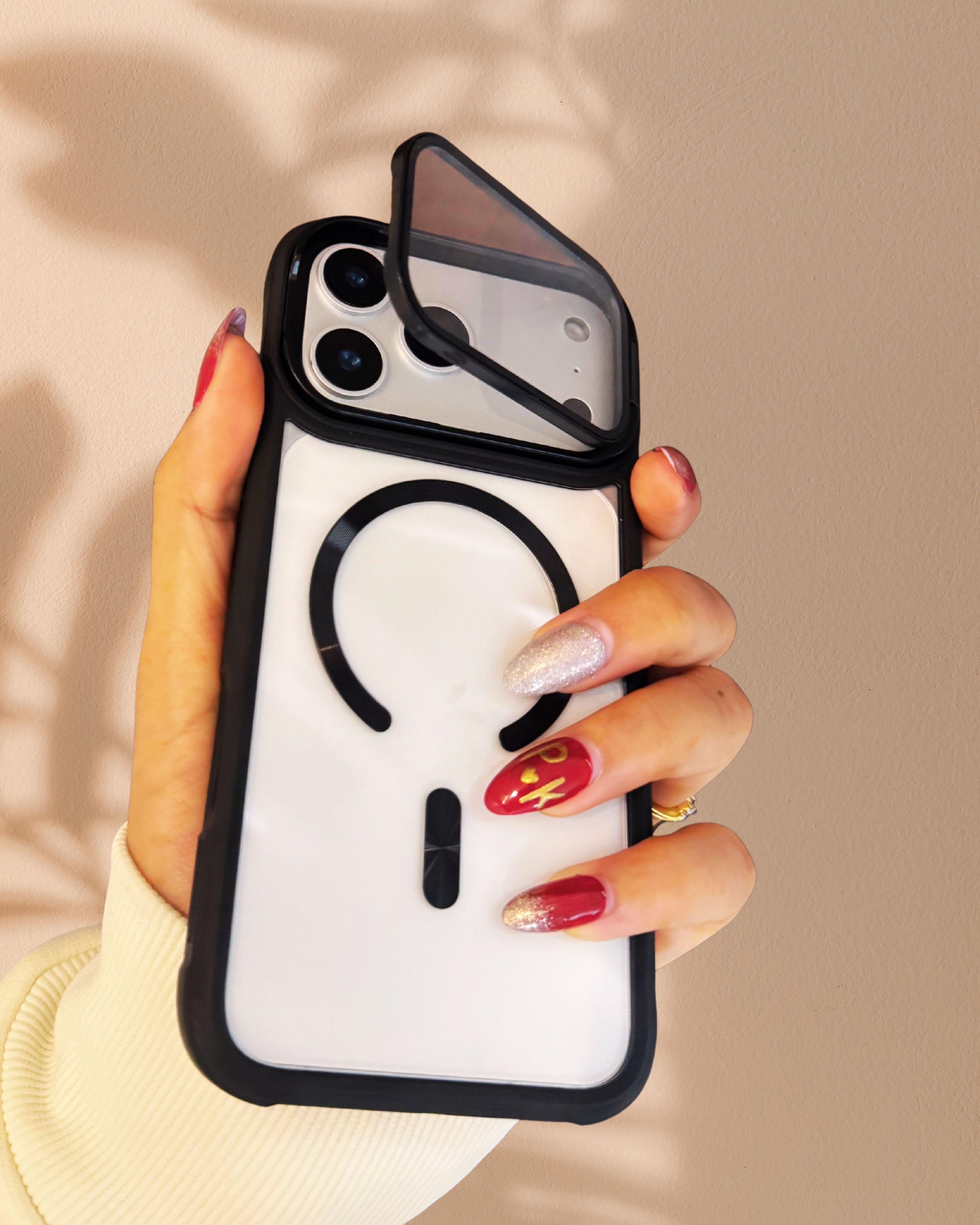 Air Cushioned Magsafe Lens Protection Cover iPhone cover – JustAndBest India