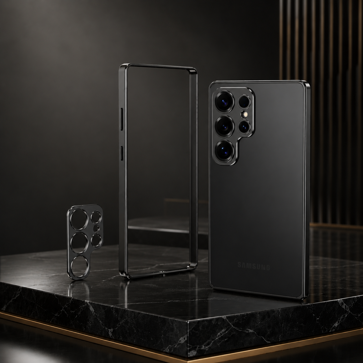 EdgeOnly Pro — Aluminum Alloy Metal Bumper Frame Cover