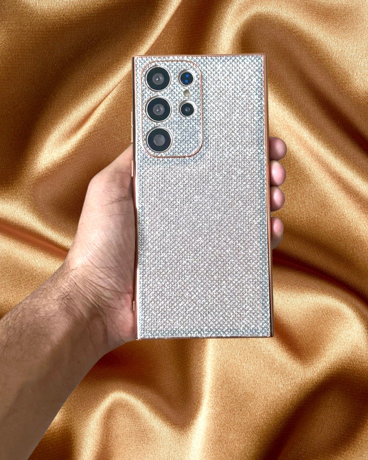 Zazzy Bling Glitter 3D Diamond Pattern Luxury Cover iPhone cover – JustAndBest India