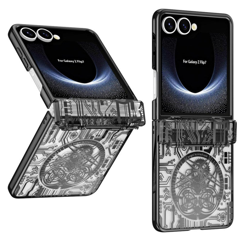 Samsung Galaxy Z Flip 7 Electroplated Circuit Cover - slim profile
