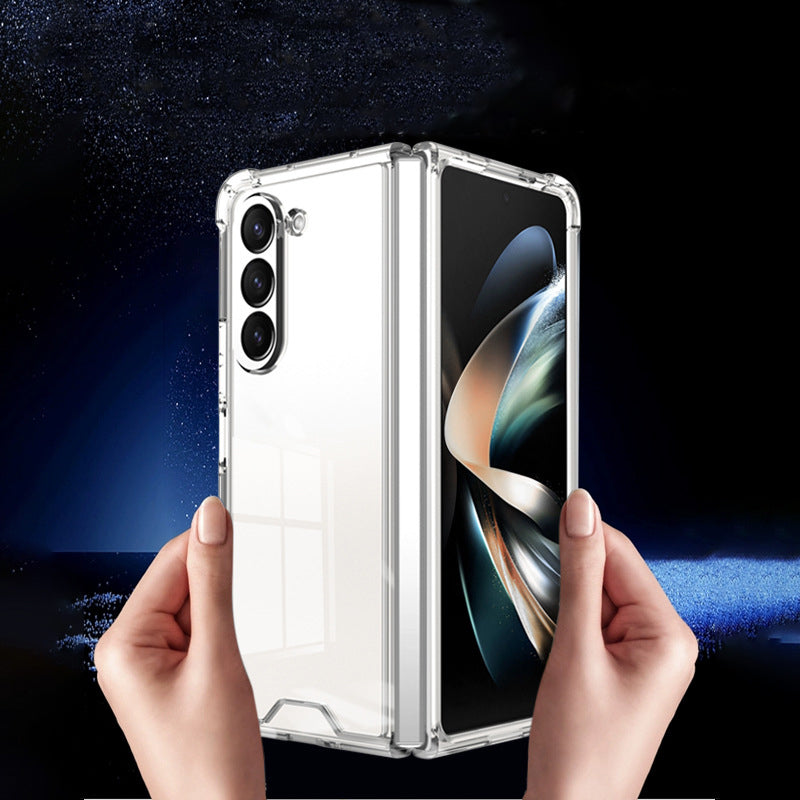 Samsung Galaxy Z Fold 5 Shockproof Transparent Cover