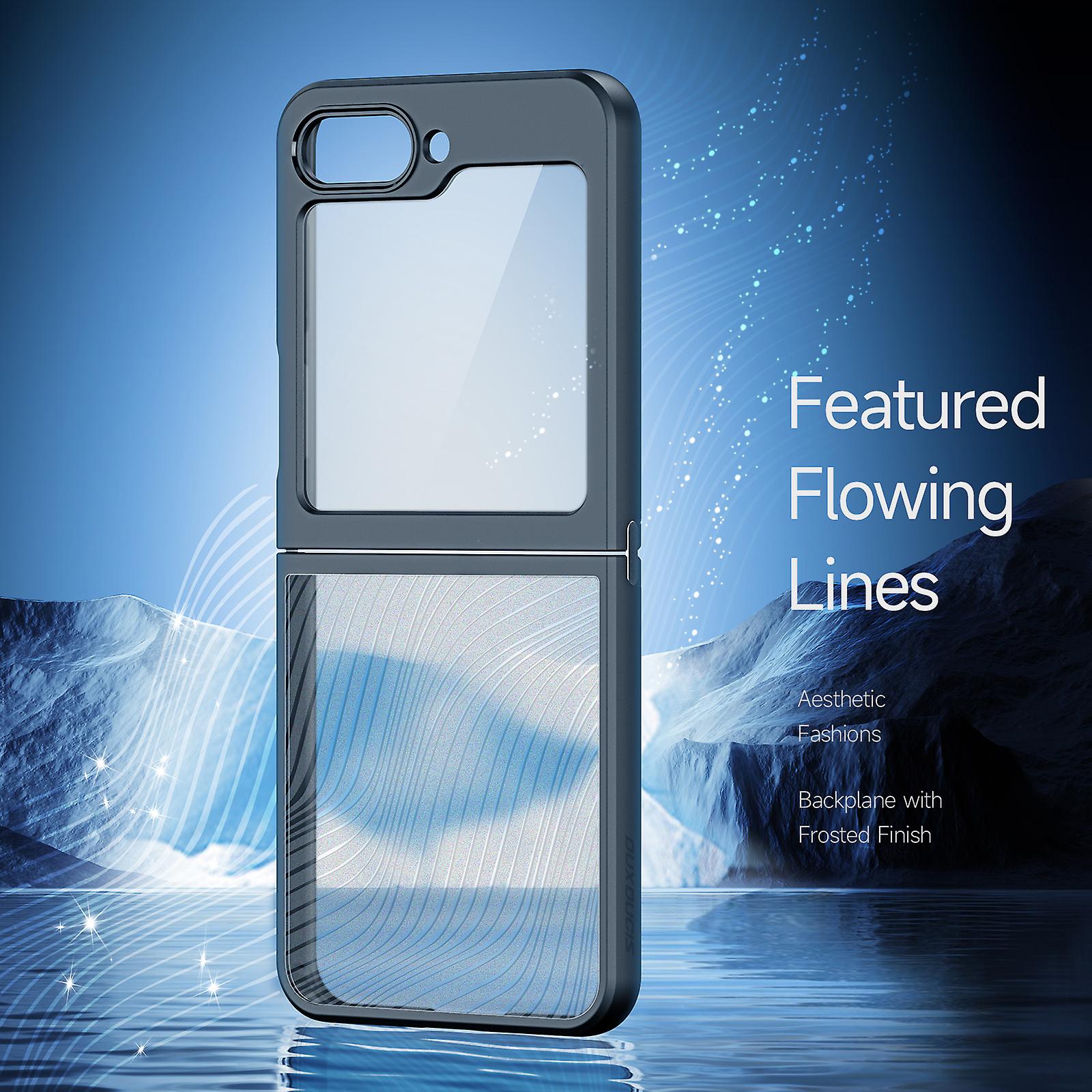 Samsung Galaxy Z Flip 5 Shockproof Transparent Cover (with Front Scree