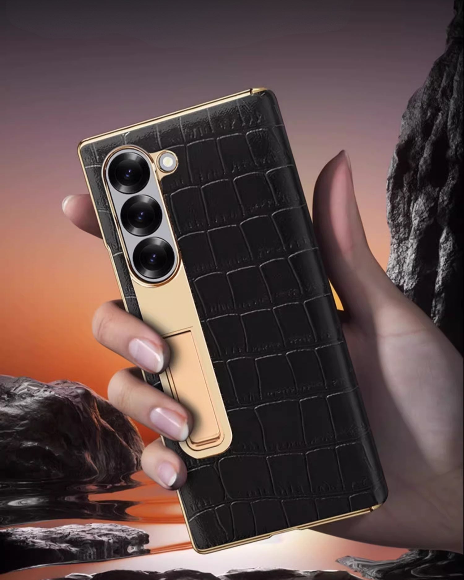 Samsung Galaxy Z Fold 6 case leather