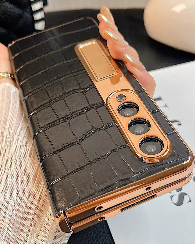 Samsung Galaxy Z Fold 4 case leather