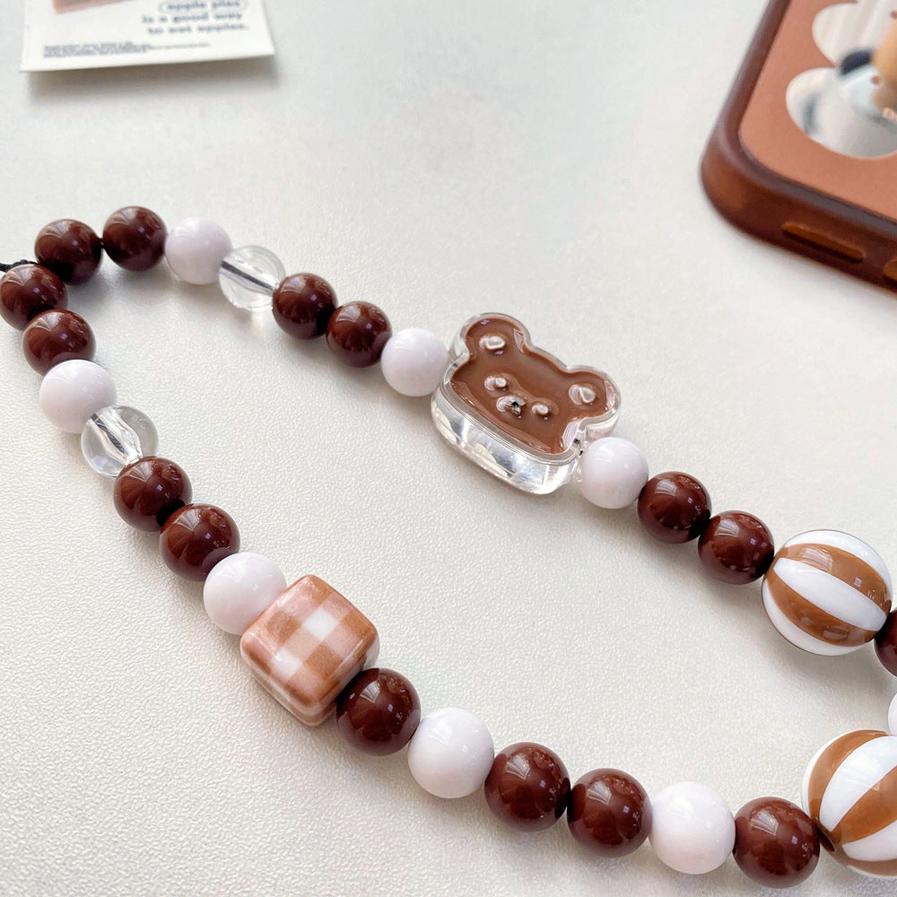 Teddy Bear Phone Charm - lifestyle