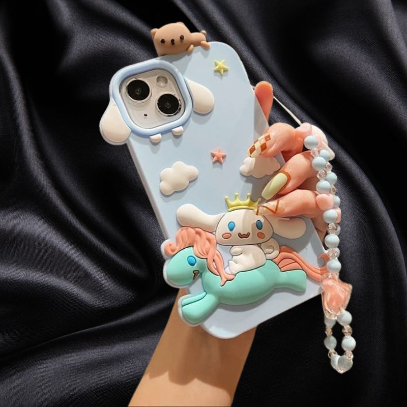 iPhone 14 Series 3D Unicorn Cover - protective case detail