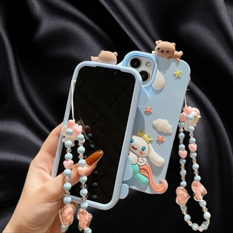 iPhone 14 Series 3D Unicorn Cover - phone case