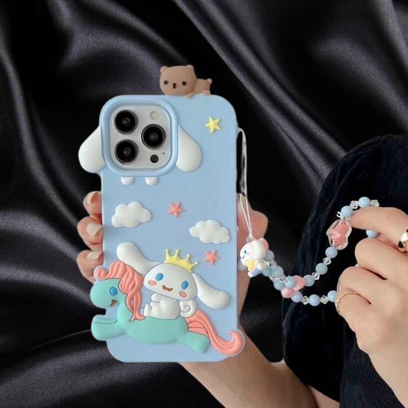iPhone 14 Pro 3D Unicorn Cover - protective case detail
