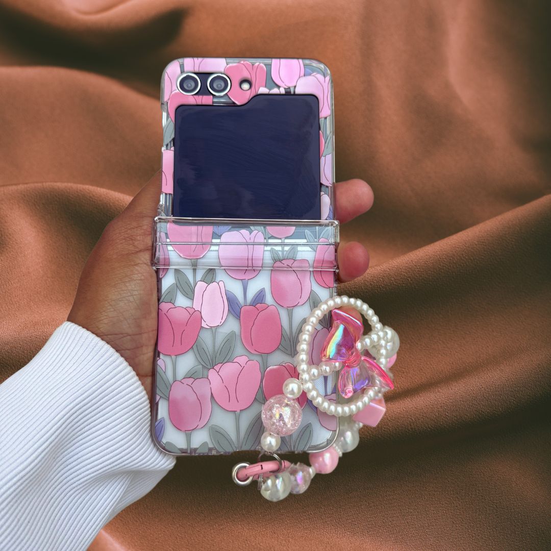 Samsung Galaxy Z Flip 5 Tulips Cover (with ) | Phone Accessory