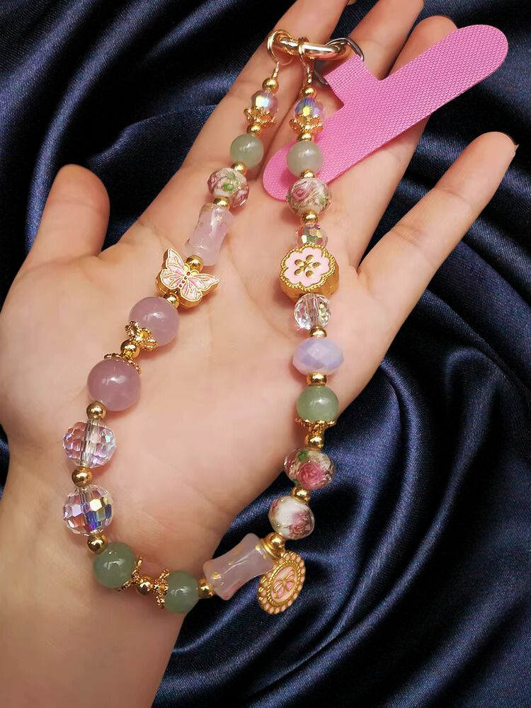 Exquisite 3D Butterfly Vintage Luxury Phone Charm - lifestyle