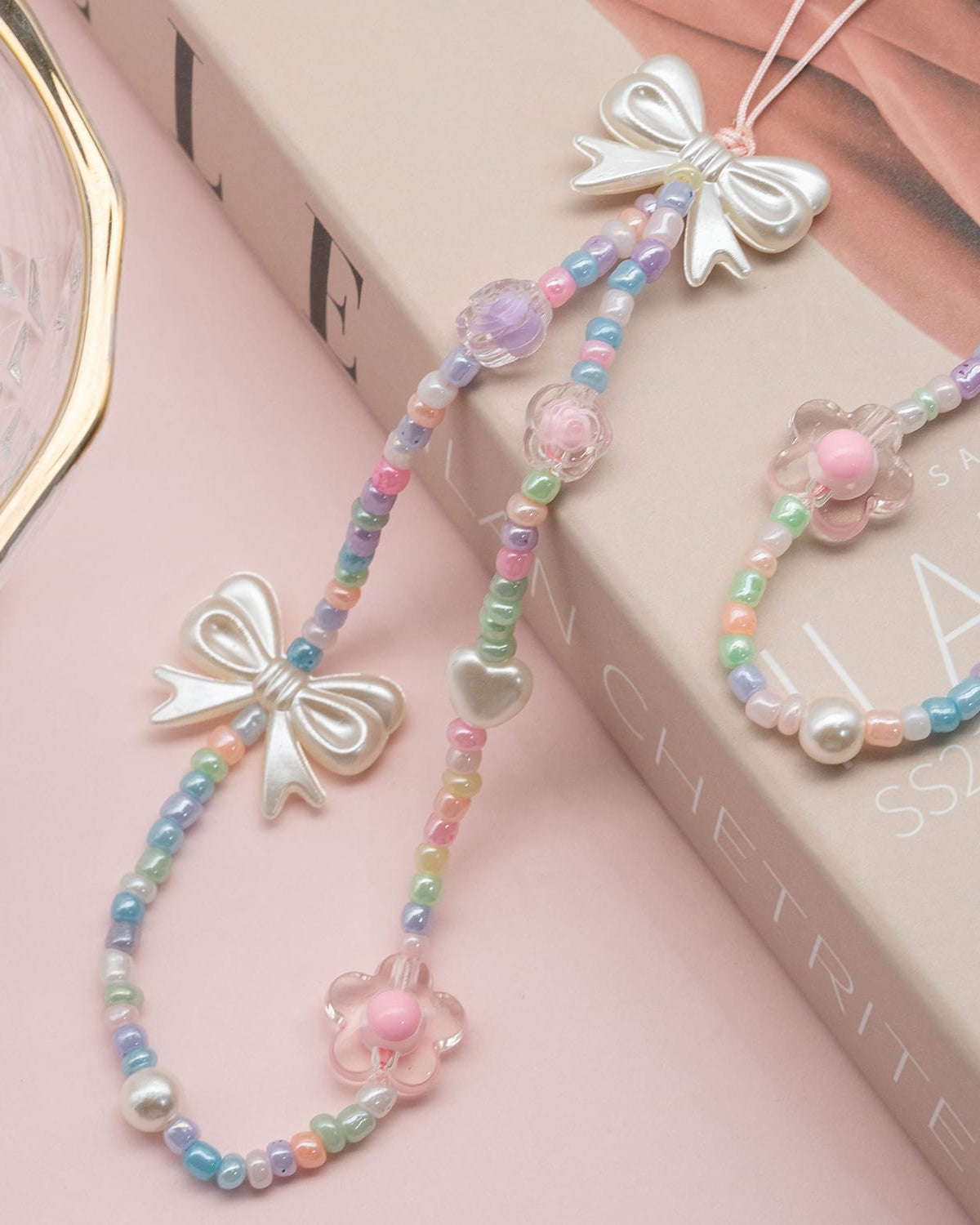 Bowknot Colourful Phone Charm | Phone Accessory