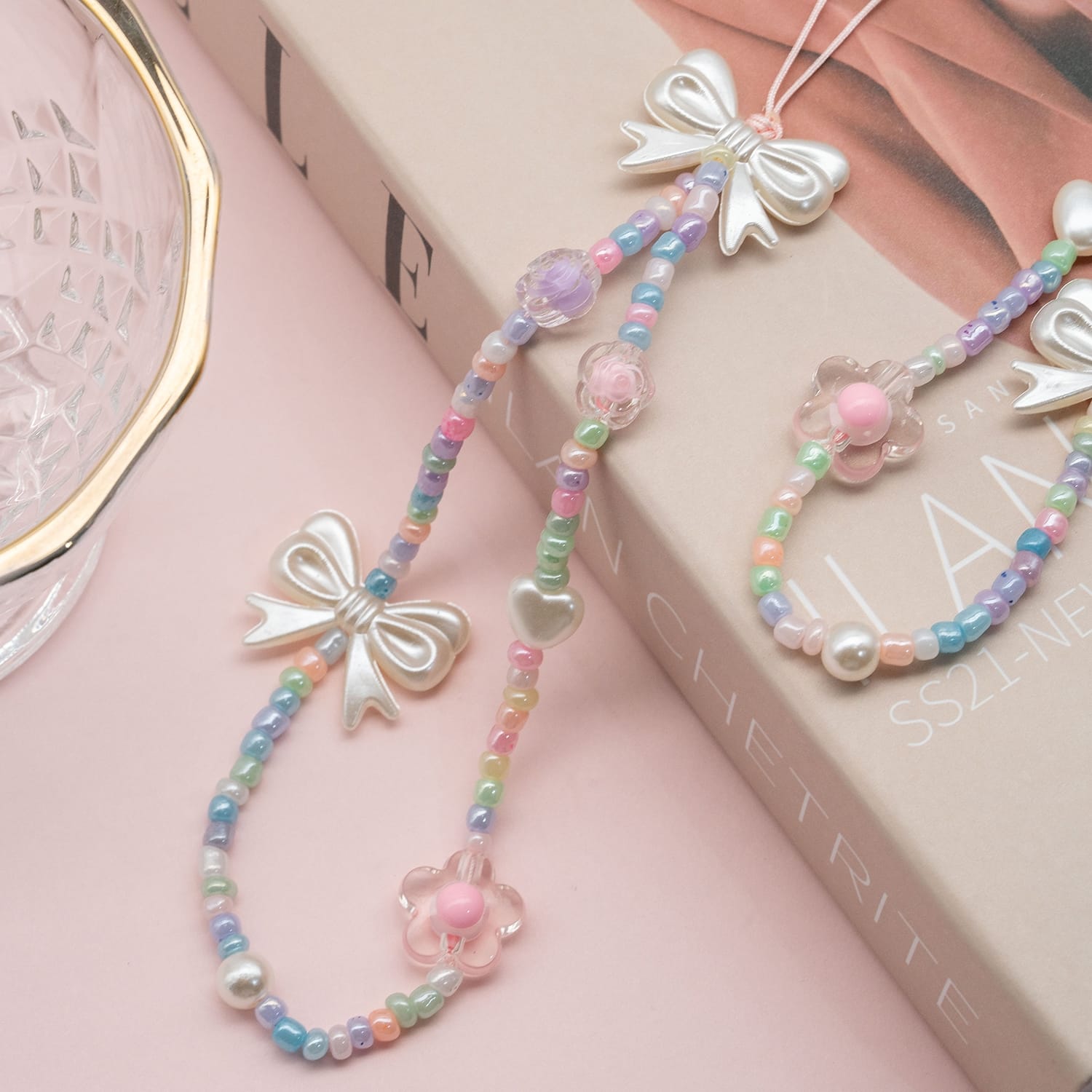 Bowknot Colourful Phone Charm | Phone Accessory