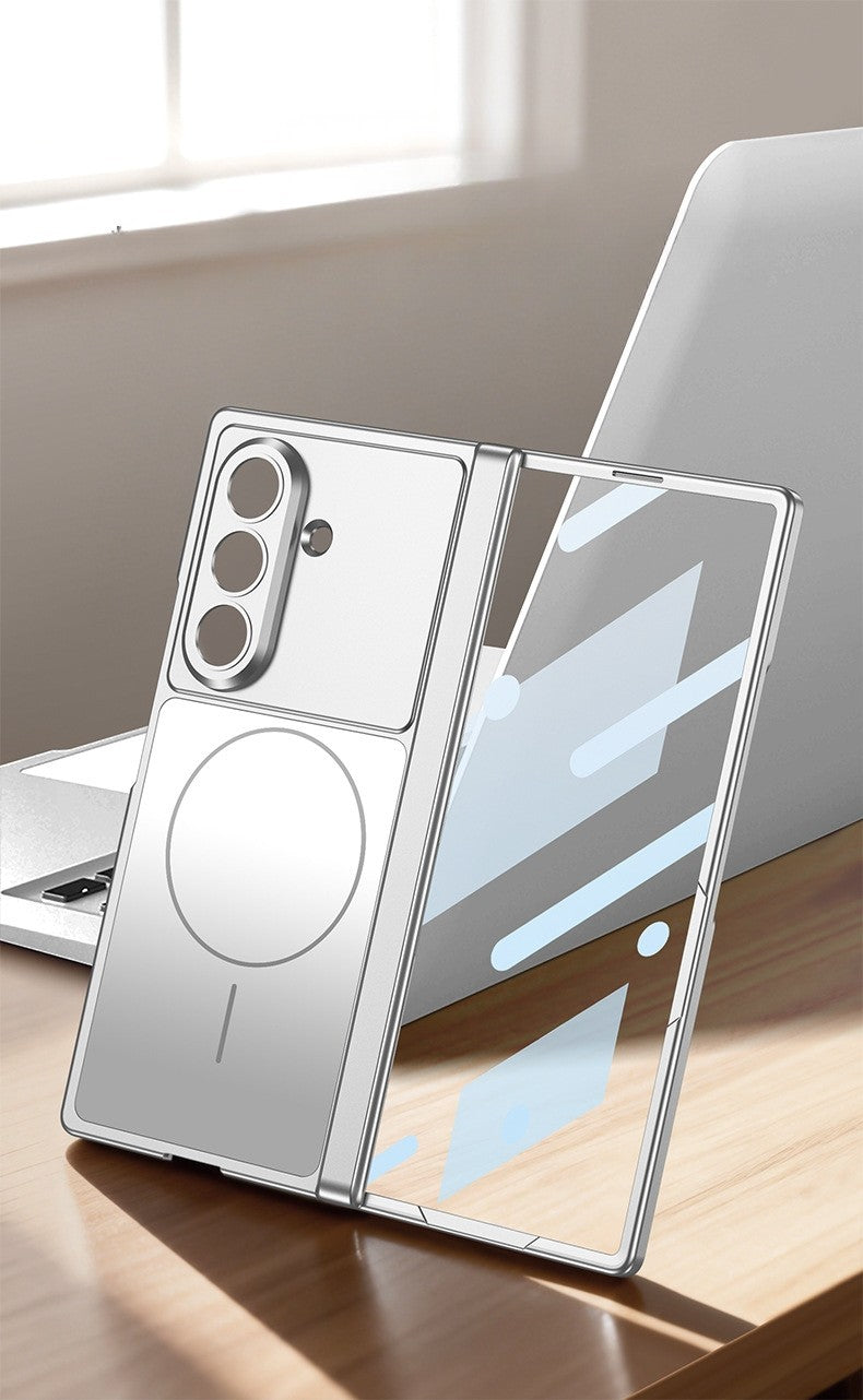 Samsung Galaxy Z Fold 6 Fold — Chrome Finish Case Front - phone case