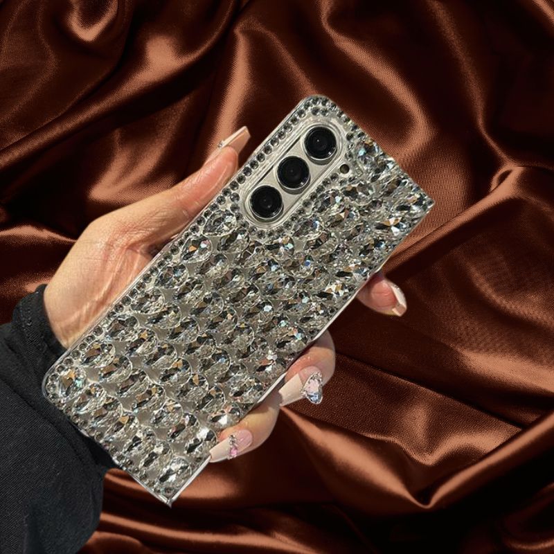 Luxury Bling Diamond Stones Cover iPhone cover – JustAndBest India