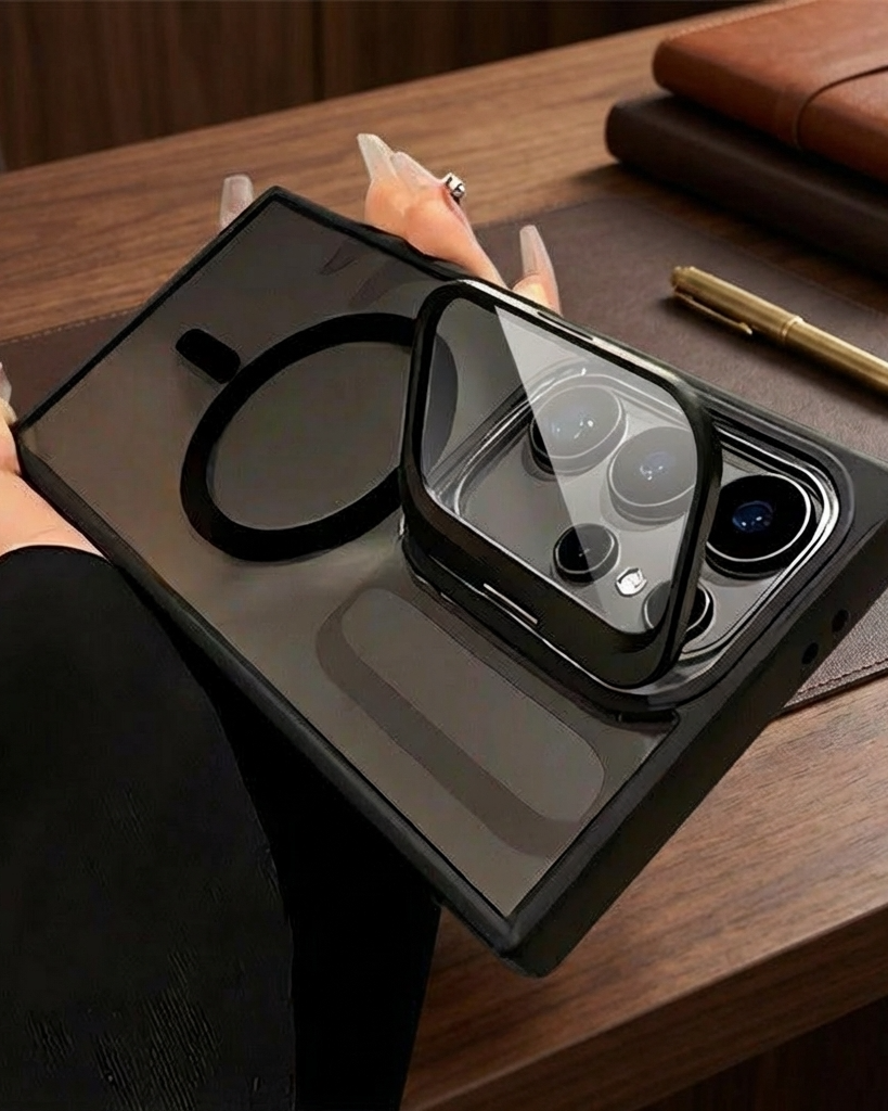 Air Cushioned Magsafe Lens Protection Cover iPhone cover – JustAndBest India