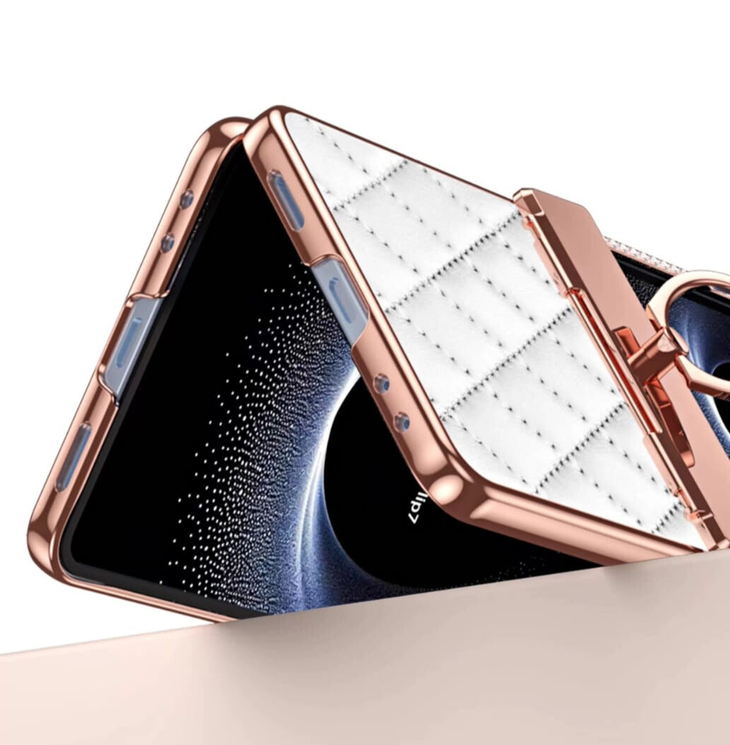 Luxury Ring Holder Premium Leather Cover – phone accessory by JustAndBest India